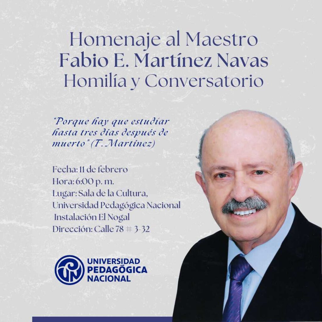 Homenaje al Maestro Fabio Martínez Navas