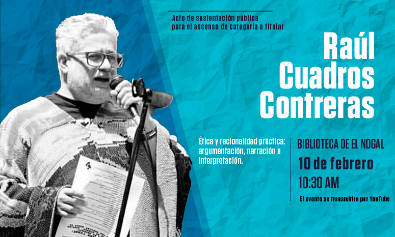 Sustentación pública profesor Raúl Cuadros